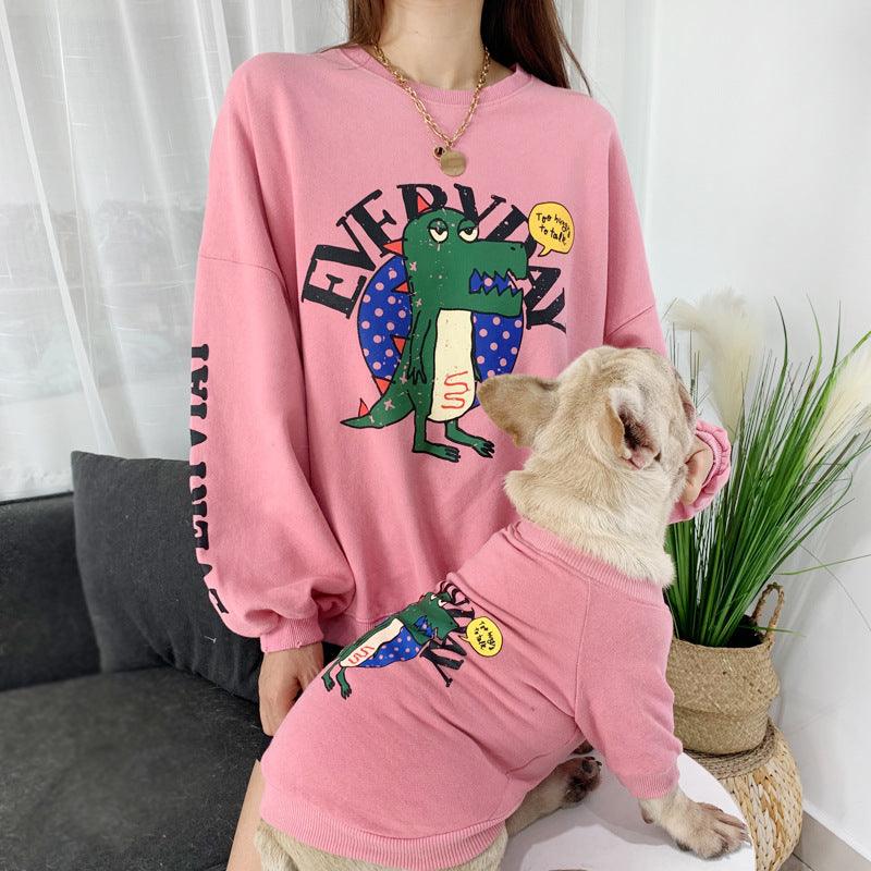 Panda Love Matching Pet And Parent Outfits Dog Hugs Cat