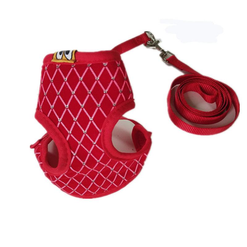 Pet Comfort Harness: Breathable Nylon Vest For Small And Medium Dogs And Cats Dog Hugs Cat