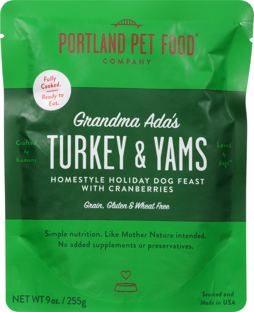 PRTPET TRKY/YAMS DG MEAL ( 8 X 9 OZ ) Pawfect Finds