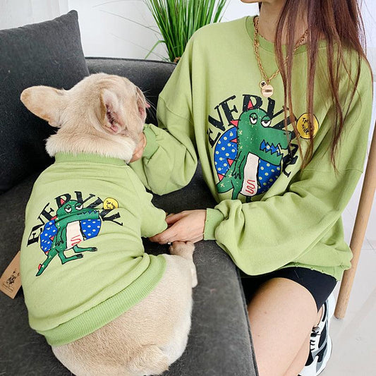 Panda Love Matching Pet And Parent Outfits Dog Hugs Cat