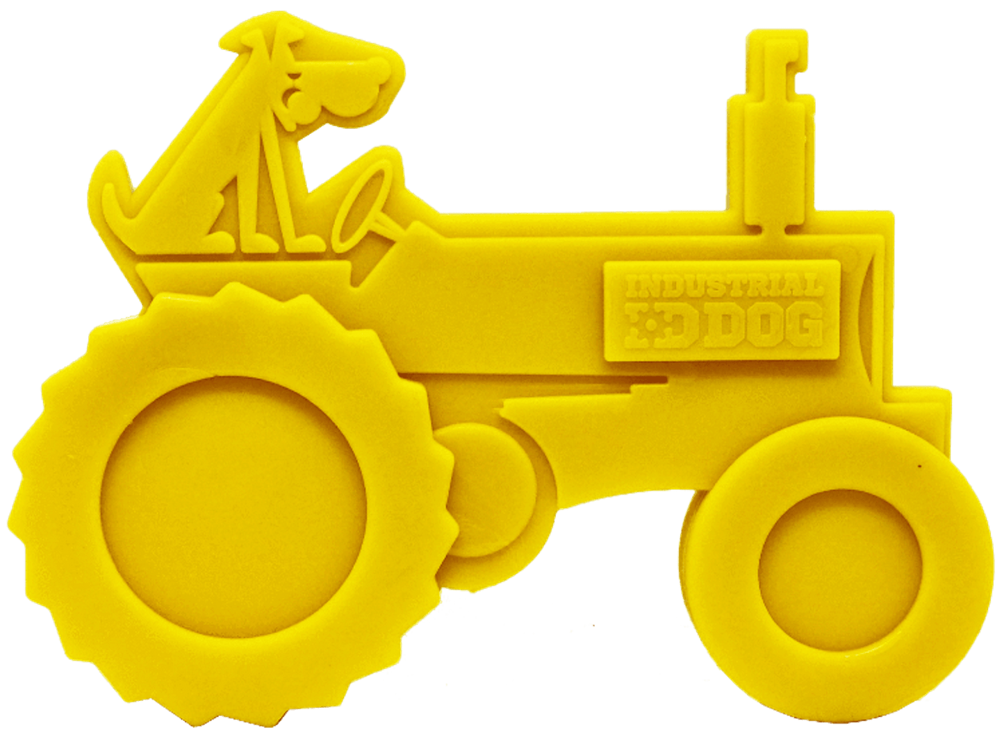 ID Tractor Ultra-Durable Nylon Chew Toy for Aggressive Dogs SodaPup