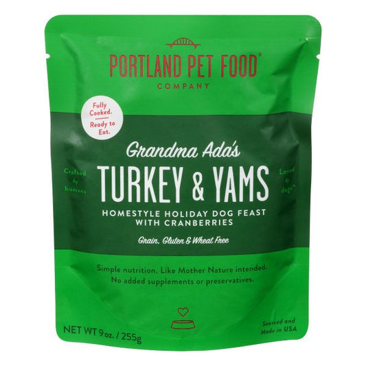 PRTPET TRKY/YAMS DG MEAL ( 8 X 9 OZ   ) Pawfect Finds