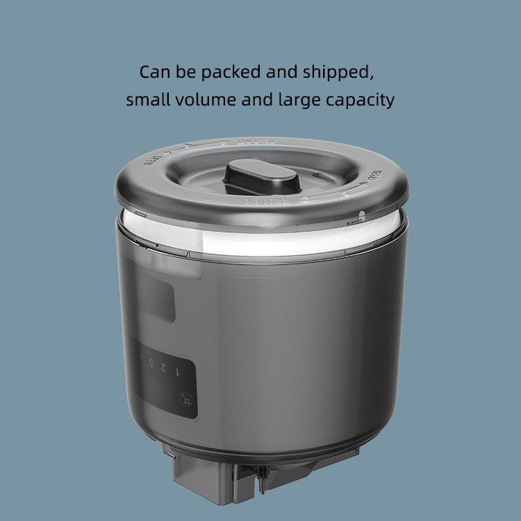 Automatic Cat Feeder With Timed And Quantitative Feeding Dog Hugs Cat
