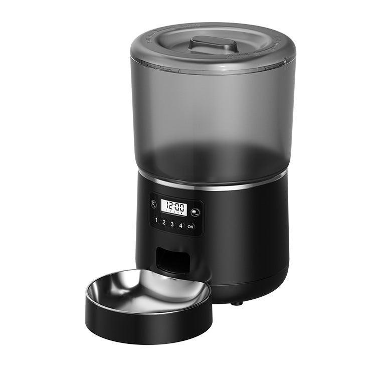Automatic Cat Feeder With Timed And Quantitative Feeding Dog Hugs Cat
